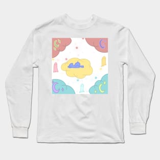 Duck on Cloud #1b Long Sleeve T-Shirt